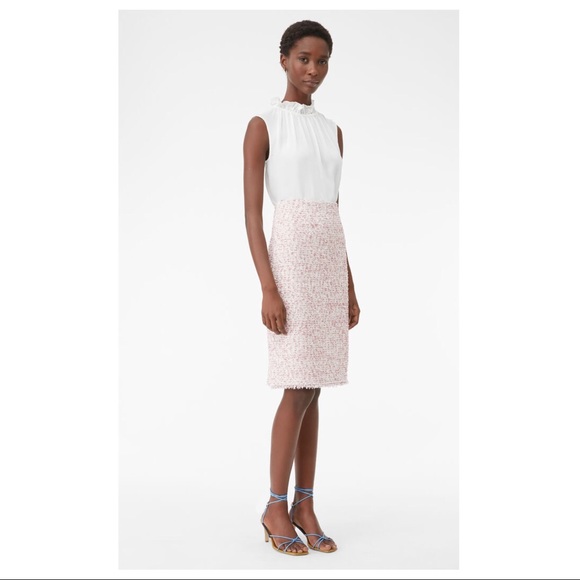 NEW REBECCA TAYLOR TAILORED TWEED PENCIL SKIRT - Picture 10 of 11